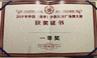 贵州风韵舞蹈队荣获2019中国少数民族广场舞大赛一等奖